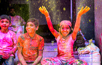Holi  in India--Fun, Color, and Chaos