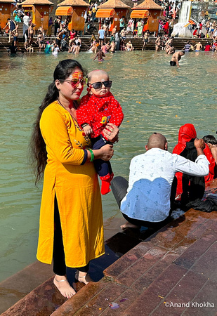 Bathing Ghats on the Ganges