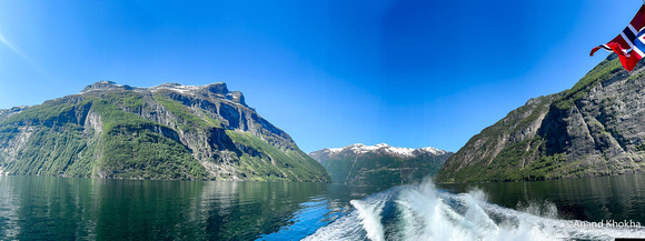 On the way to Geiranger Fjiord