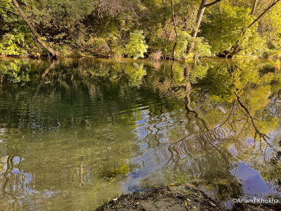 Reflections on Zlatna Panega River