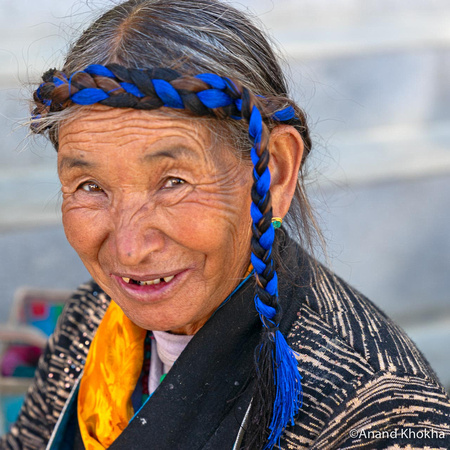 Tibetan Woman, Shigatse