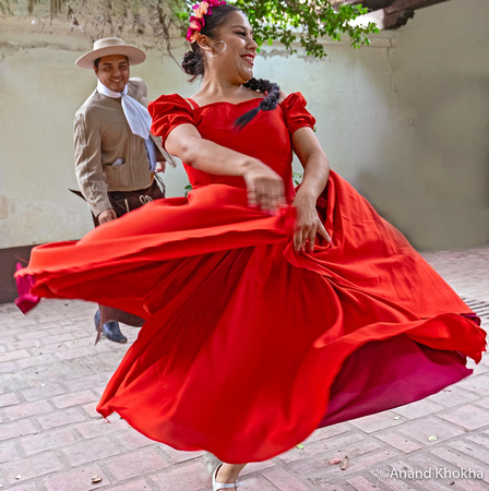 Local dancers, Estancia El Bordo, Salta Province