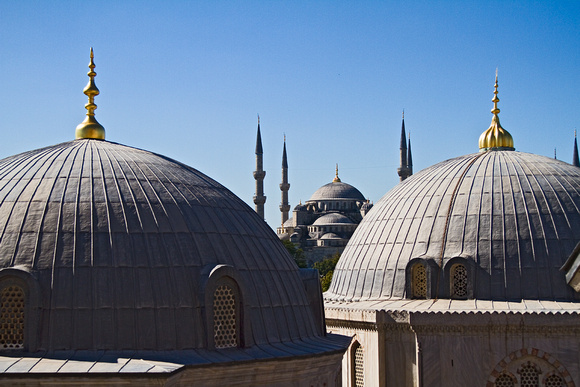 Mosque Domes, Istanbul