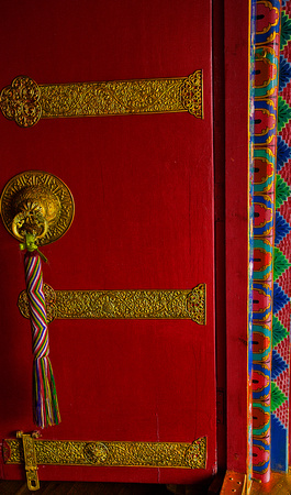 Temple Door, Dharamshala, India