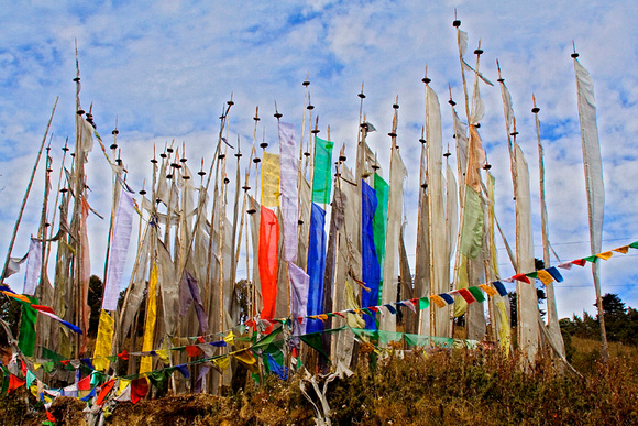 Prayer Flags, Bhutan