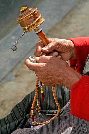 Prayer Wheel, Bhutan