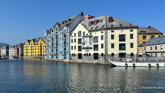 Beautiful town of Alesund