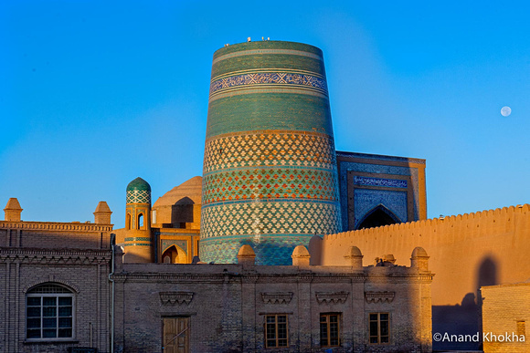 Sunrise View from Rooftop , Khiva