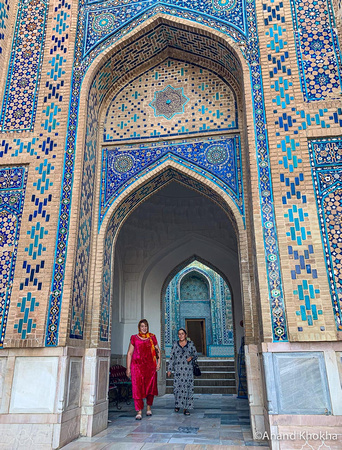Part of Shah-i- Zinda Mausoleum, Samarkand