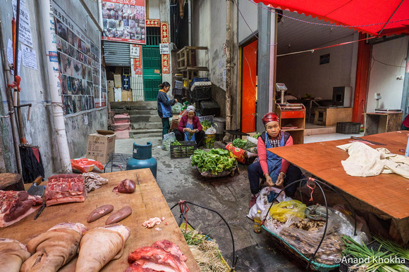 Meat and Vegetable Market