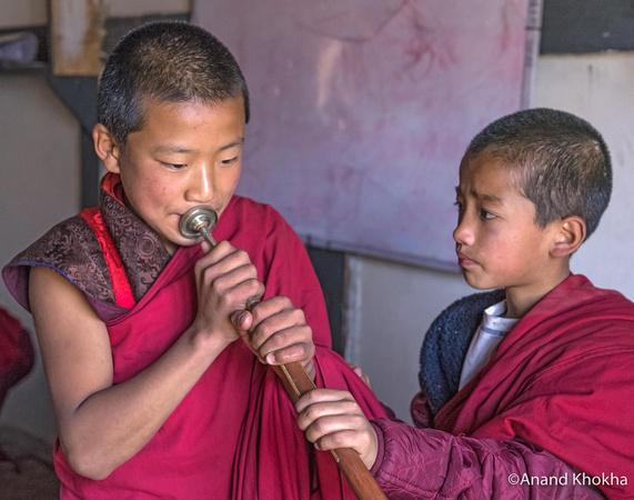 Novice Monks, Bhutan