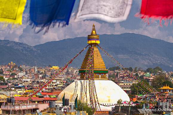 Bodhnath Buddhist Stupa, Kathmandu, Nepal