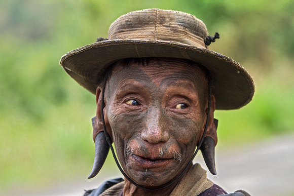 Naga man on the Road