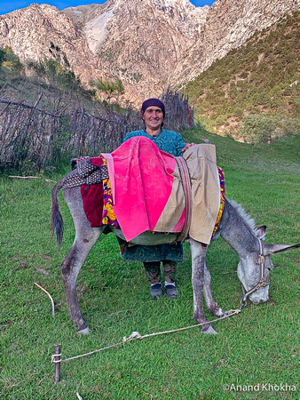 Nomadic Village woman, Fann Mountains, Tazikstan