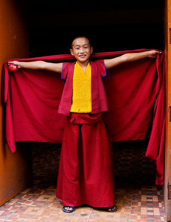 Happy Monk, Dharamsala, India